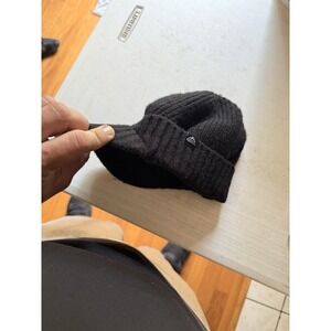 Golovejoy Brixton Black Knit Beanie Ribbed Cuff Warm Winter Hat